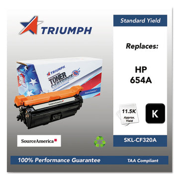 Triumph™ 751000nsh1598 Remanufactured Cf320a (652a) Toner, 11,500 Page-yield, Black freeshipping - TVN Wholesale